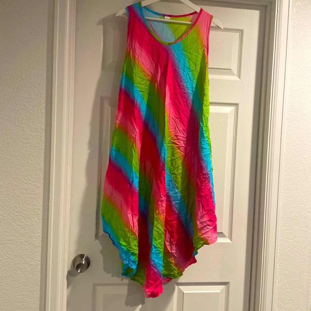 Bright Swimsuit Coverup